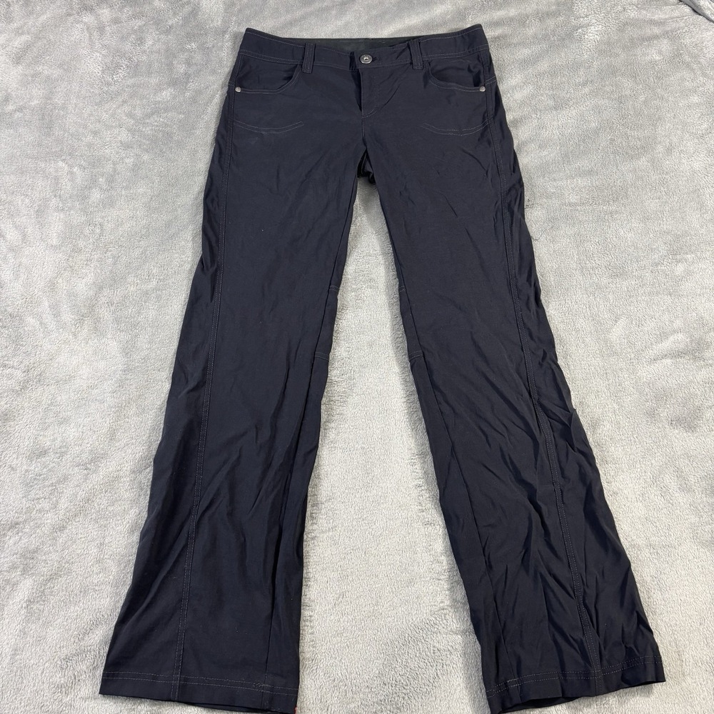Athleta Pants Womens 10 Bootcut Performance Pull On Pockets Hiking Yoga Stretch